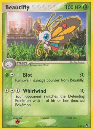 [PKM] Beautifly (6/17) [POP Series 1]