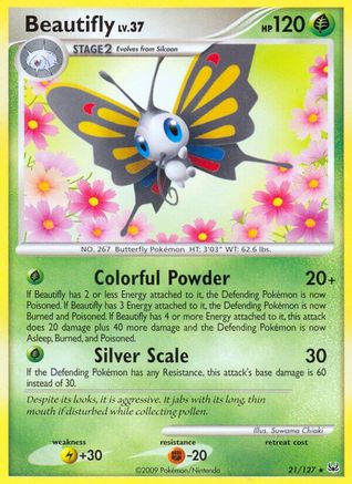 [PKM-R] Beautifly (21/127) [Platinum: Base Set]
