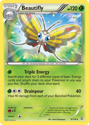 [PKM-R] Beautifly (8/124) [Black & White: Dragons Exalted]