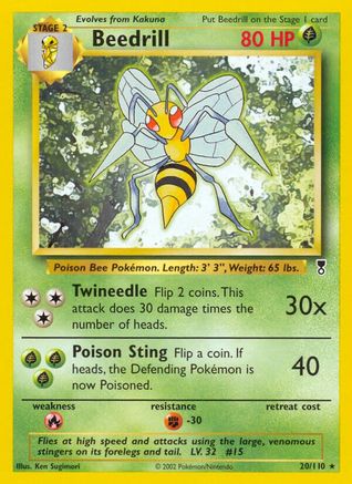 [PKM] Beedrill (20/110) [Legendary Collection]