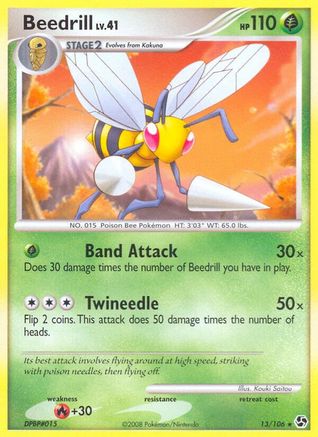 [PKM-R] Beedrill (13/106) [Diamond & Pearl: Great Encounters]