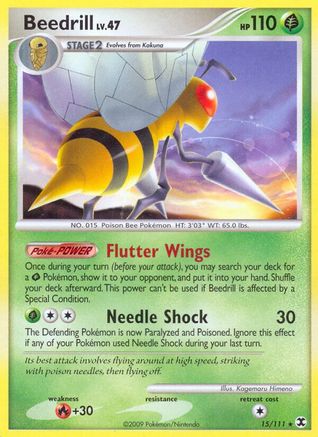 [PKM] Beedrill (15/111) [Platinum: Rising Rivals]