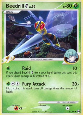 [PKM] Beedrill G (53/99) [Platinum: Arceus]
