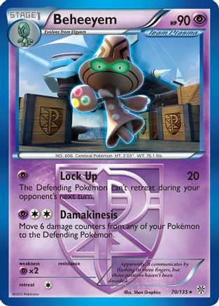 [PKM] Beheeyem (70/135) [Black & White: Plasma Storm]