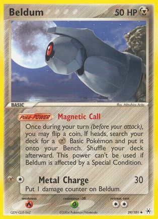 [PKM] Beldum (29/101) [EX: Hidden Legends]