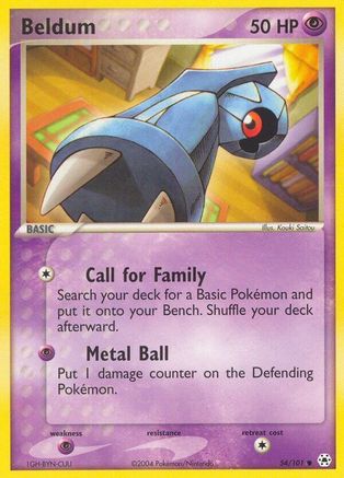 [PKM] Beldum (54/101) [EX: Hidden Legends]