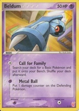 [PKM] Beldum (1/12) [EX: Trainer Kit 2 - Plusle]