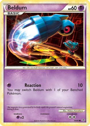 [PKM-C] Beldum (44/95) [HeartGold & SoulSilver: Unleashed]