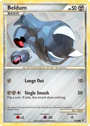 [PKM] Beldum (43/90) [HeartGold & SoulSilver: Undaunted]