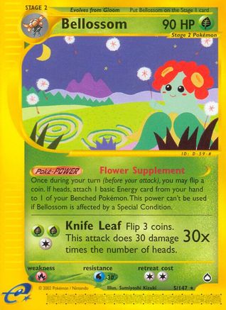 [PKM] Bellossom (5/147) [Aquapolis]