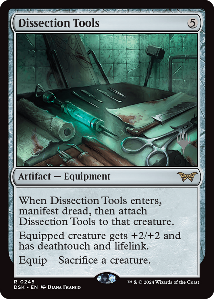 {@R} Dissection Tools [Duskmourn: House of Horror Promos][PP DSK 245]