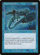 {C} Coral Merfolk [Urza's Saga][USG 067]