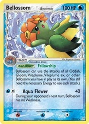 [PKM] Bellossom (19/110) (Delta Species) (Stamped) [EX: Holon Phantoms]