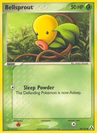 [PKM] Bellsprout (49/92) [EX: Legend Maker]