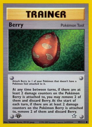 [PKM] Berry (99/111) [Neo Genesis 1st Edition]