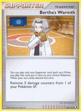 [PKM] Bertha's Warmth (90/111) [Platinum: Rising Rivals]