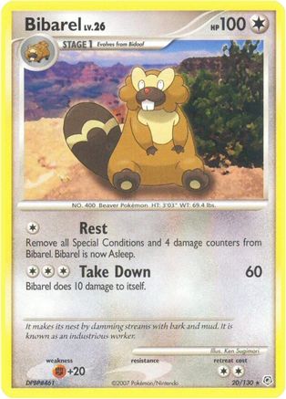 [PKM] Bibarel (20/130) [Diamond & Pearl: Base Set]