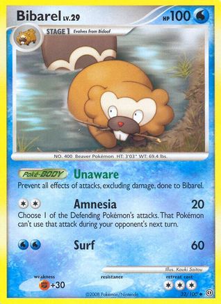 [PKM] Bibarel (32/100) [Diamond & Pearl: Stormfront]