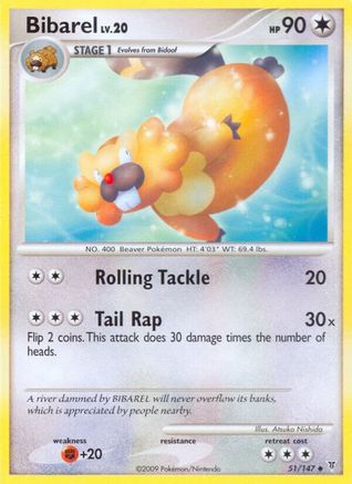 [PKM] Bibarel (51/147) [Platinum: Supreme Victors]