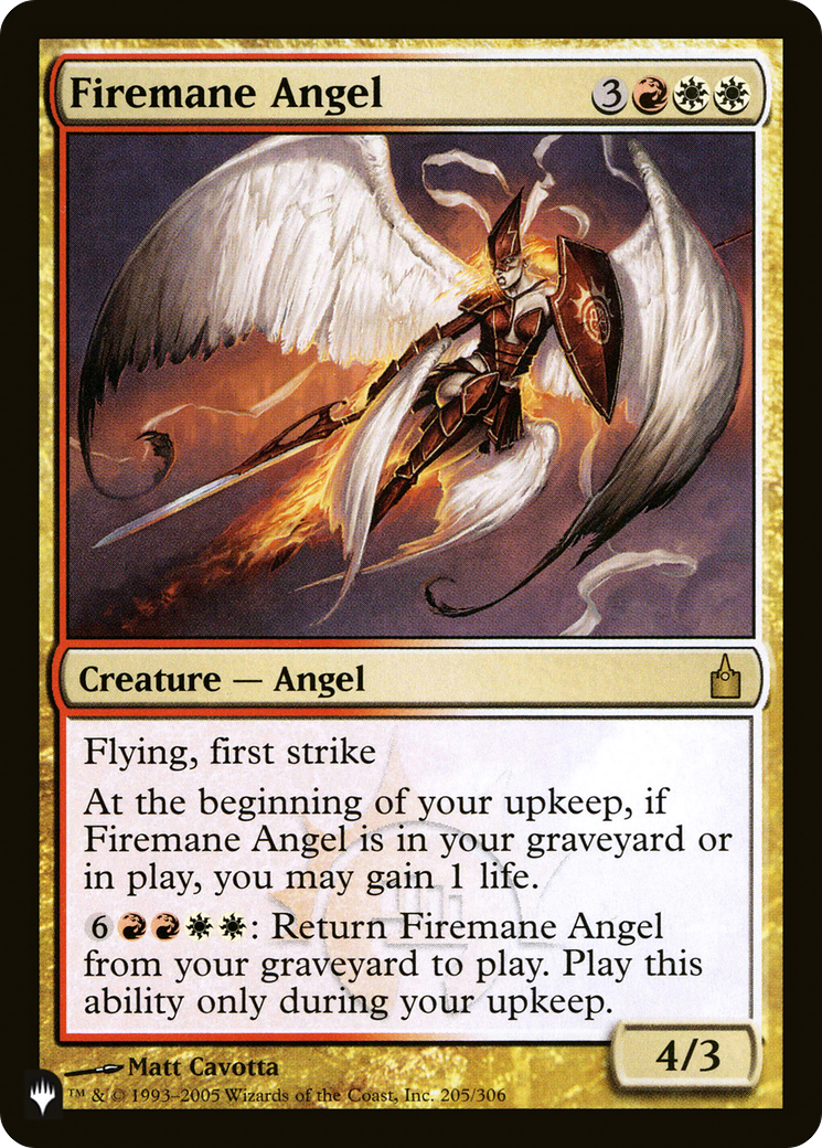 Firemane Angel [LIST RAV-205]