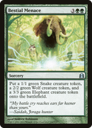 {C} Bestial Menace [Commander 2011][CMD 144]