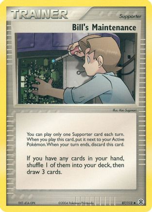 [PKM] Bill's Maintenance (87/112) [EX: FireRed & LeafGreen]