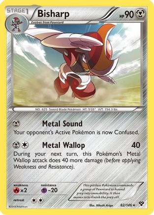 [PKM] Bisharp (82/146) [XY: Base Set]