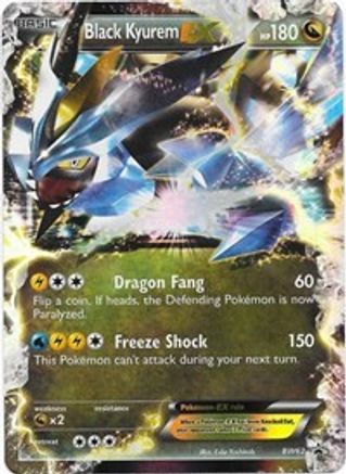 [PKM] Black Kyurem EX (BW62) [Black & White: Black Star Promos]