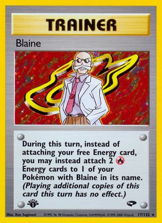 [PKM] Blaine (17/132) [Gym Challenge Unlimited]