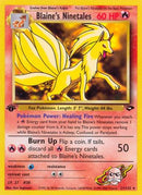 [PKM-R] Blaine's Ninetales (21/132) [Gym Challenge 1st Edition]