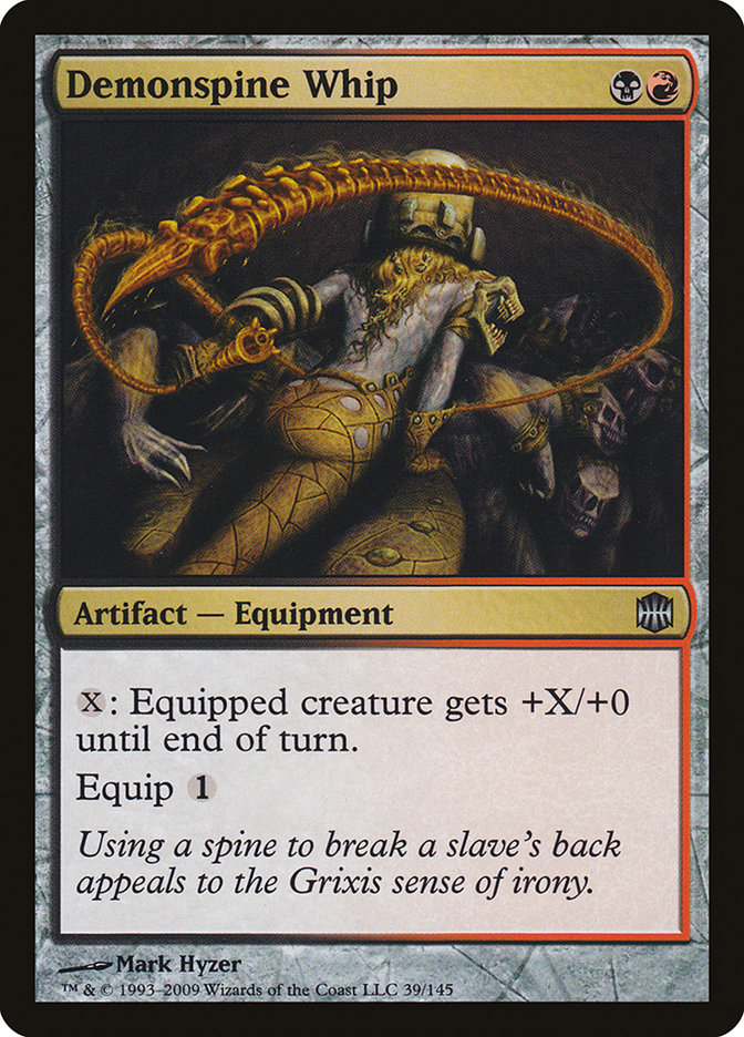 {C} Demonspine Whip [Alara Reborn][ARB 039]