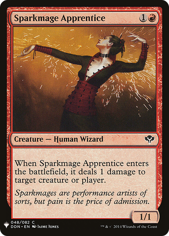 {C} Sparkmage Apprentice [Mystery Booster][LS DDN 048]