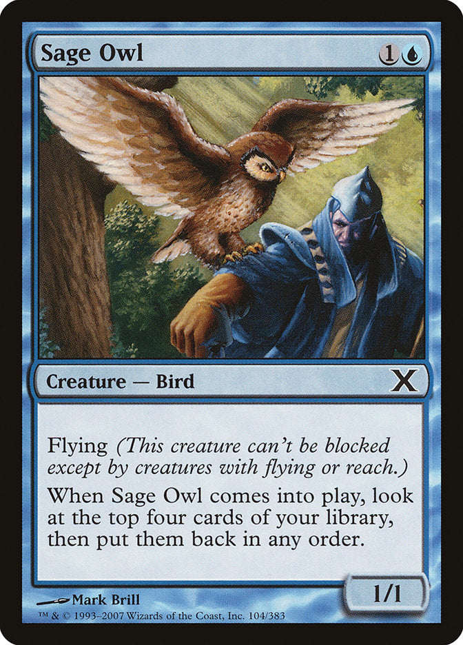 {C} Sage Owl [Tenth Edition][10E 104]