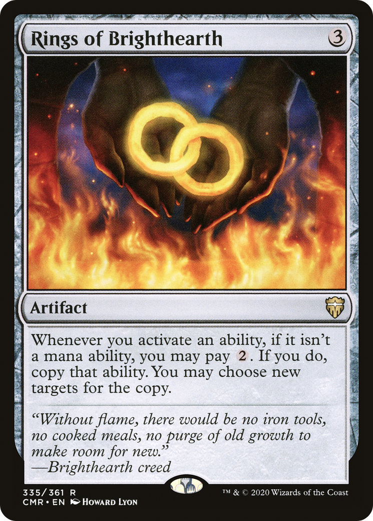 {R} Rings of Brighthearth [Commander Legends][CMR 335]