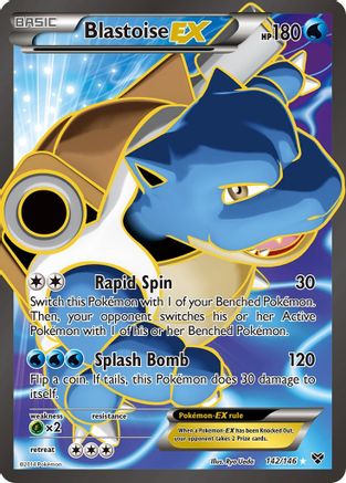 [PKM] Blastoise EX (142/146) [XY: Base Set]