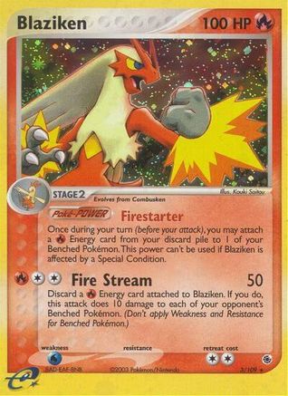 [PKM-R] Blaziken (3/109) [EX: Ruby & Sapphire]