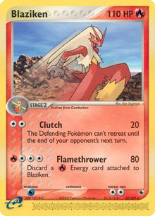 [PKM] Blaziken (15/109) [EX: Ruby & Sapphire]