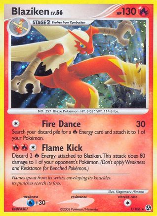 [PKM] Blaziken (1/106) [Diamond & Pearl: Great Encounters]