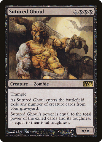 {R} Sutured Ghoul [Magic 2012][M12 112]