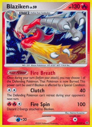 [PKM] Blaziken (3/127) [Platinum: Base Set]