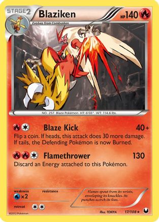 [PKM] Blaziken (17/108) [Black & White: Dark Explorers]