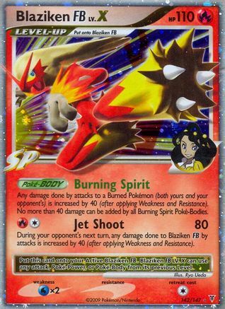 [PKM-R] Blaziken FB LV.X (142/147) [Platinum: Supreme Victors]