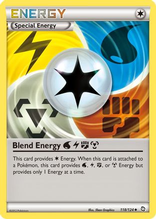 [PKM] Blend Energy WaterLightningFightingMetal (118/124) [Black & White: Dragons Exalted]