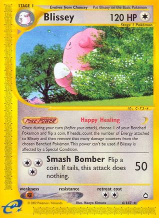 [PKM] Blissey (6/147) [Aquapolis]