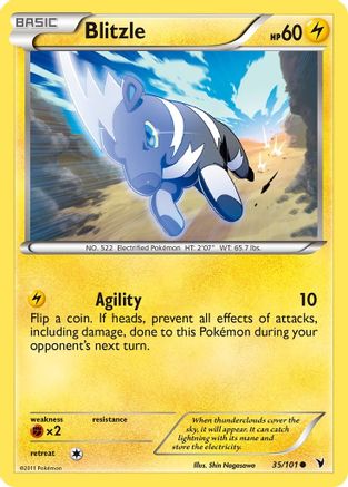 [PKM] Blitzle (35/101) [Black & White: Noble Victories]
