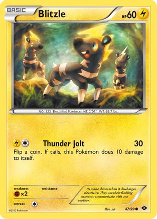 [PKM] Blitzle (47/99) [Black & White: Next Destinies]