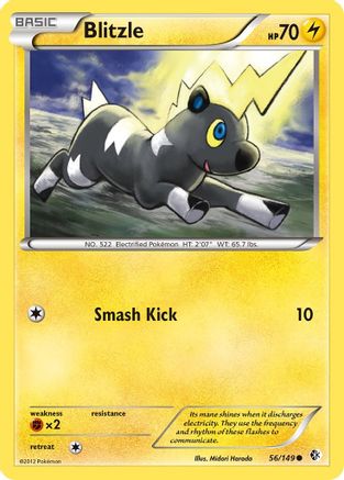 [PKM-C] Blitzle (56/149) [Black & White: Boundaries Crossed]