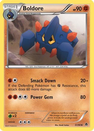 [PKM] Boldore (51/98) [Black & White: Emerging Powers]