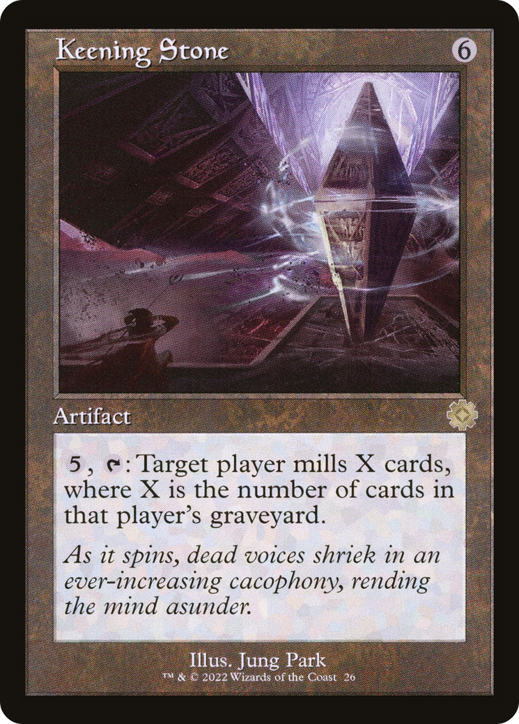 {R} Keening Stone (Retro) [The Brothers' War Retro Artifacts][BRR 026]