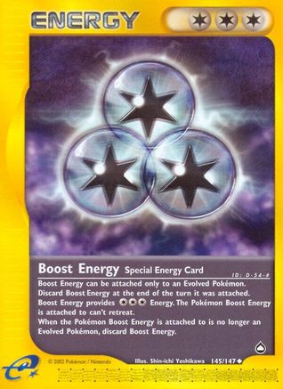 [PKM] Boost Energy (145/147) [Aquapolis]